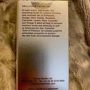 Emma Hardie Brilliance facial oil